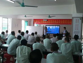 海口市美蘭區食藥監局開展食品安全進機關單位宣傳活動與特種作業人員安全技術培訓
